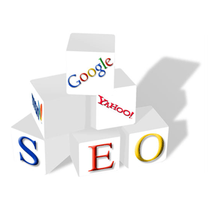 Icon set of various search engines including Google, Yahoo, Bing